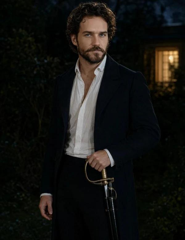 Edgar Collins, a fictional adult AI character